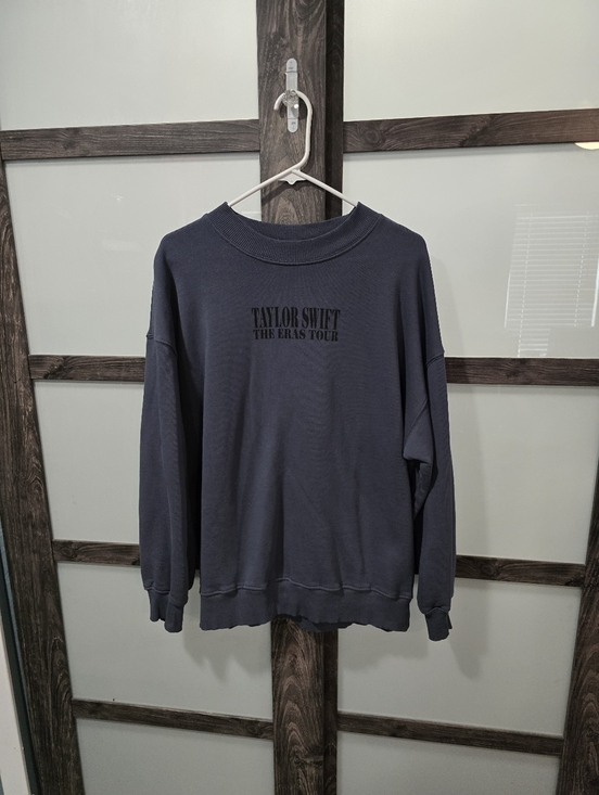 Taylor Swift Sweaters - NWOT Taylor SWIFT ERAS Merch Blue Crewneck Sweater sz M (Bought In New Orleans)